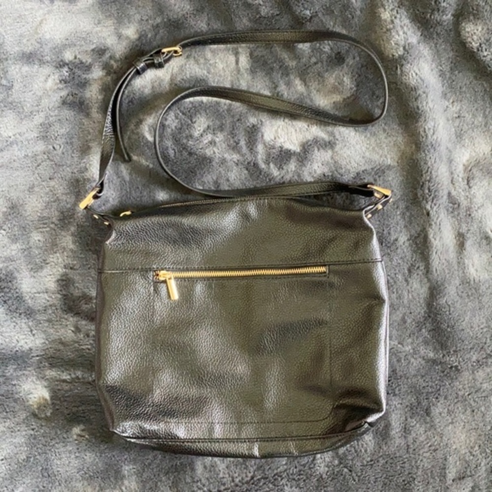 NWOT Faux Leather Crossbody